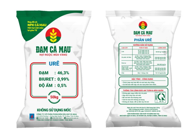 Đạm Cà Mau là sản phẩm phù hợp với mọi loại đất và cây trồng