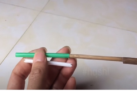 Dụng cụ lấy phấn hoa, thụ phấn cho cây na