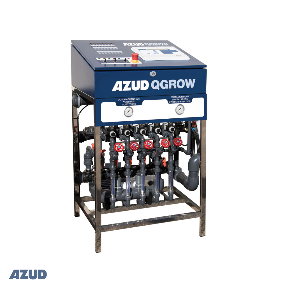 Máy châm phân tự động đa kênh Azud Qgrow